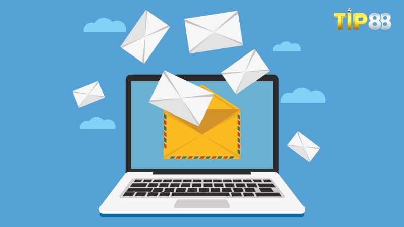 Game thủ có thói quen làm việc qua thư điện tử có thể liên hệ nhà cái qua email